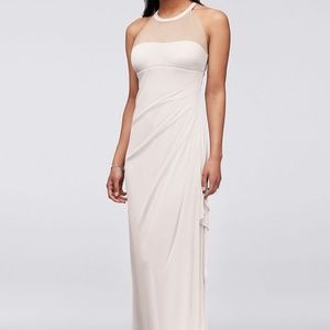 David's Bridal Long Bridesmaids Dress